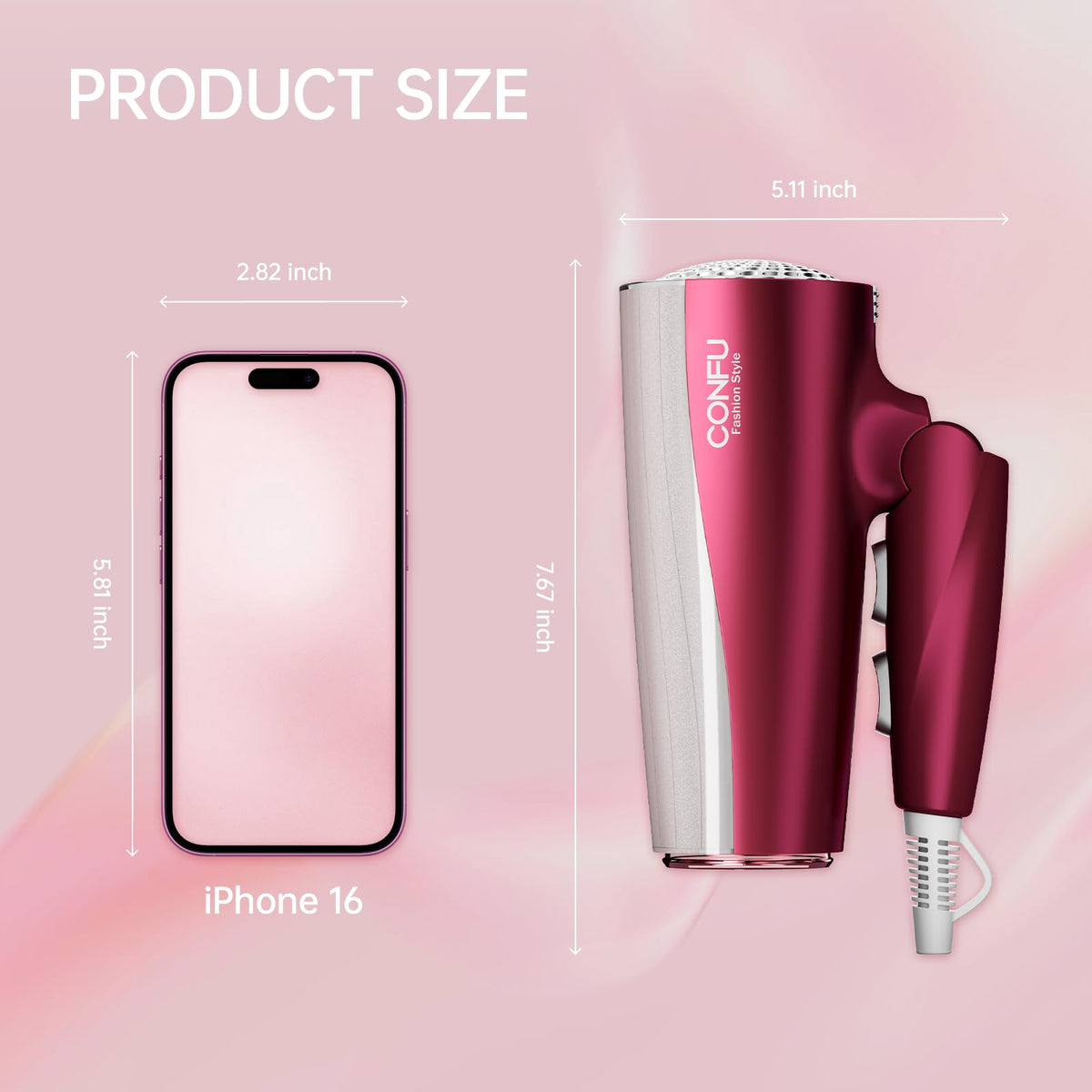 CONFU compact design ideal for gym, travel, or small spaces