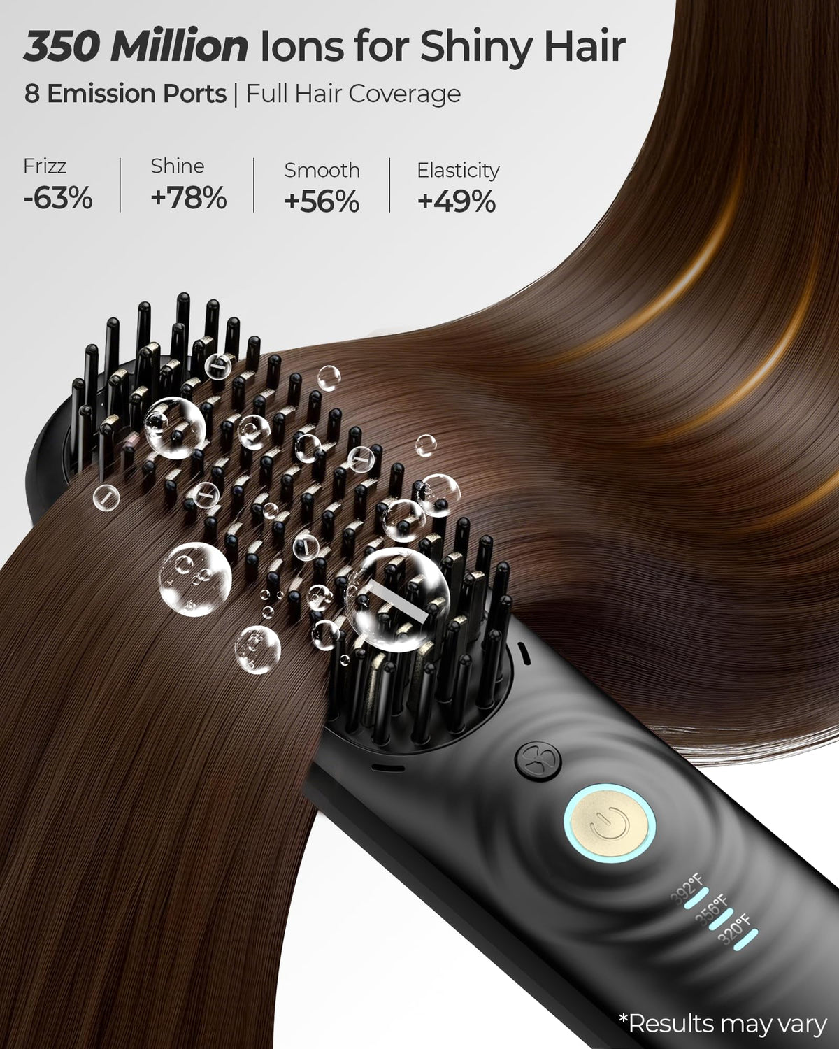 CONLWIN 392F golden temp provides efficient straightening with lower heat risk.