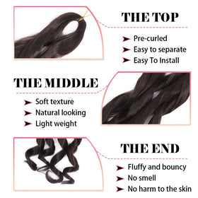 Conrora eight-pack packaging ready for a full-head hairstyle.
