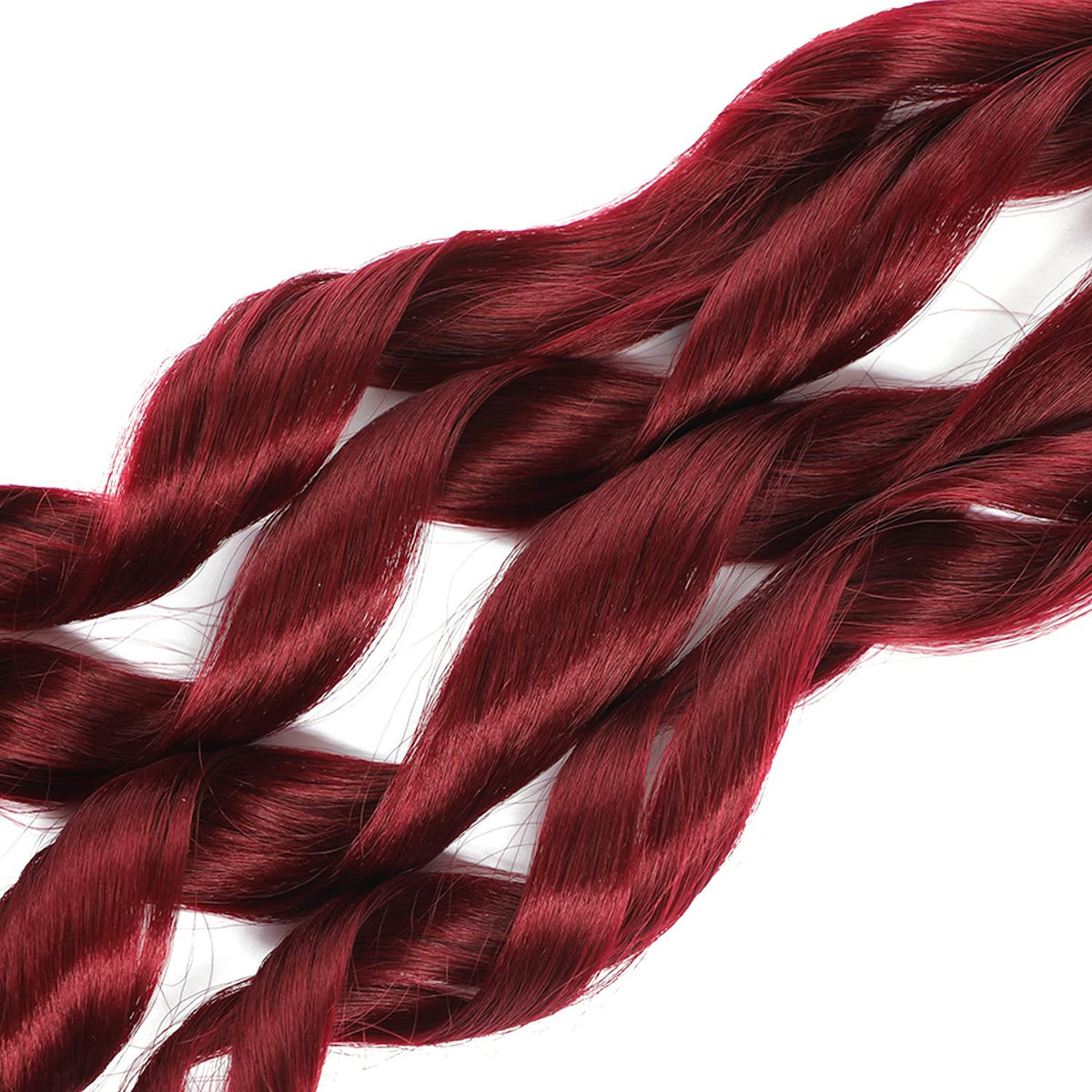 Conrora eight packs burgundy hair provides full coverage and color depth