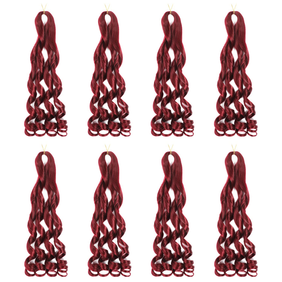Conrora pre-stretched braid hair for quick, even installation