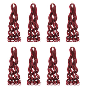 Conrora pre-stretched braid hair for quick, even installation