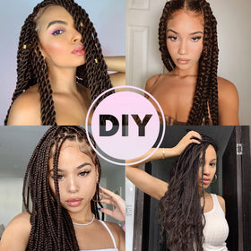 Conrora versatile-styles for box braids, boho looks, and twists.