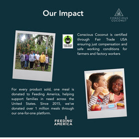 Conscious Coconut wipes family-use conveys gentle care for all ages.