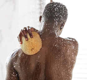 Constantia Beauty real sea sponge enhances bath routine with natural exfoliation.