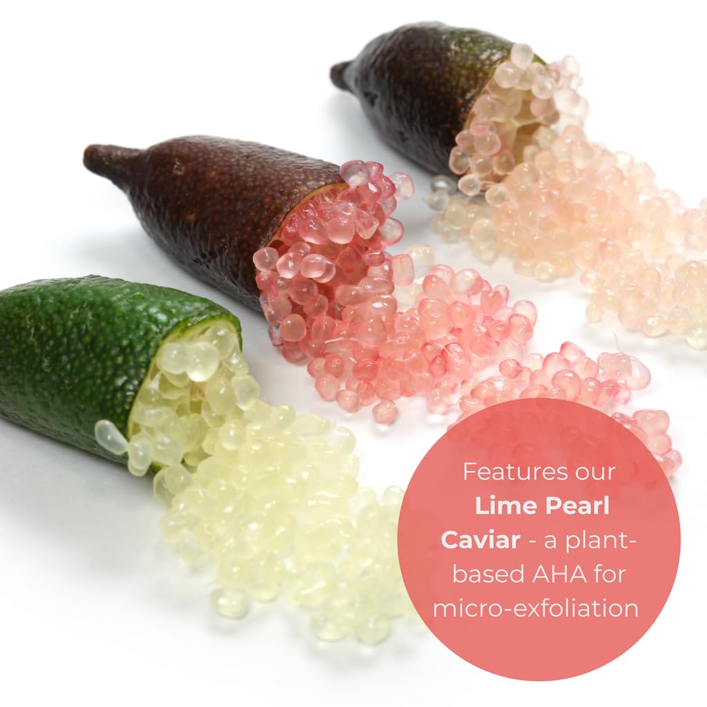 Consult Beaute Caviar Cleanser applied to face and neck for fresh cleansing
