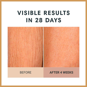 Consult Beaute Unscented Champagne Lift glow on hands with radiance.