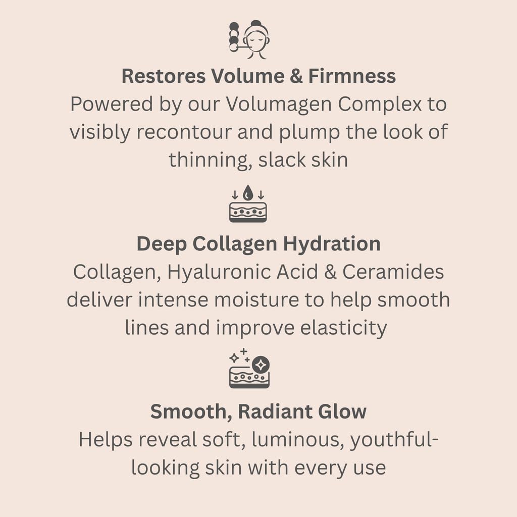 Consult Beaute Volumagen Trio marine spheres closeup reflects instant plumping action