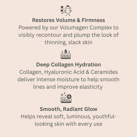 Consult Beaute Volumagen Trio marine spheres closeup reflects instant plumping action