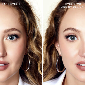 Contours Rx Lids by Design adhesive fiber demonstrates breathable, skin like adhesion across skin tones
