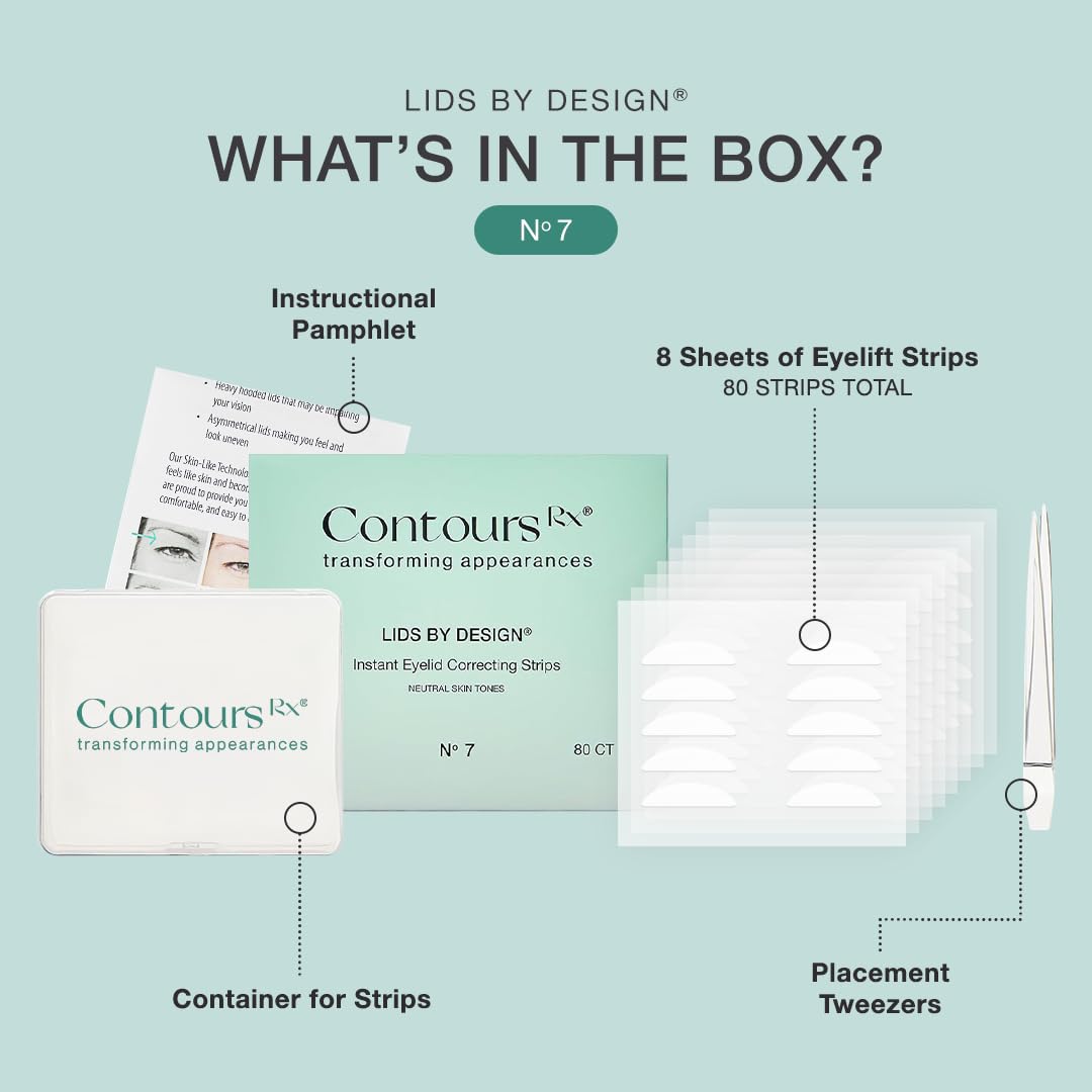 Contours Rx Lids by Design B5 Prep Pads prepare lids for optimal adhesion and comfort