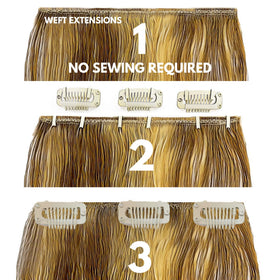 Stacked extension panels demonstrate thick, seamless clip-ins.