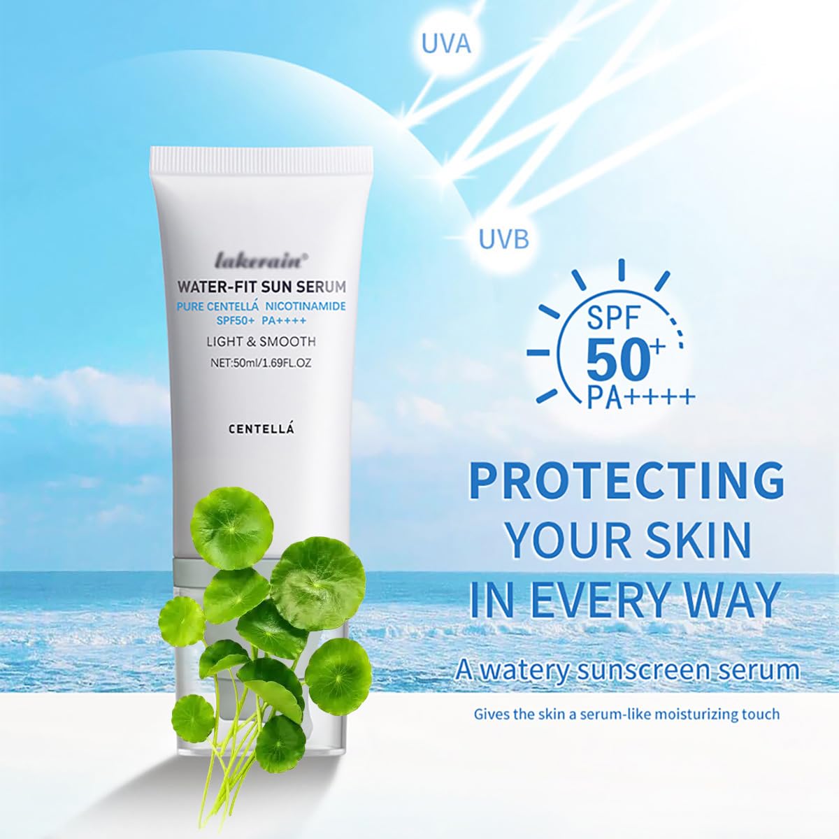 Conversionh Centella Sunscreen SPF50 provides broad protection for outdoor days
