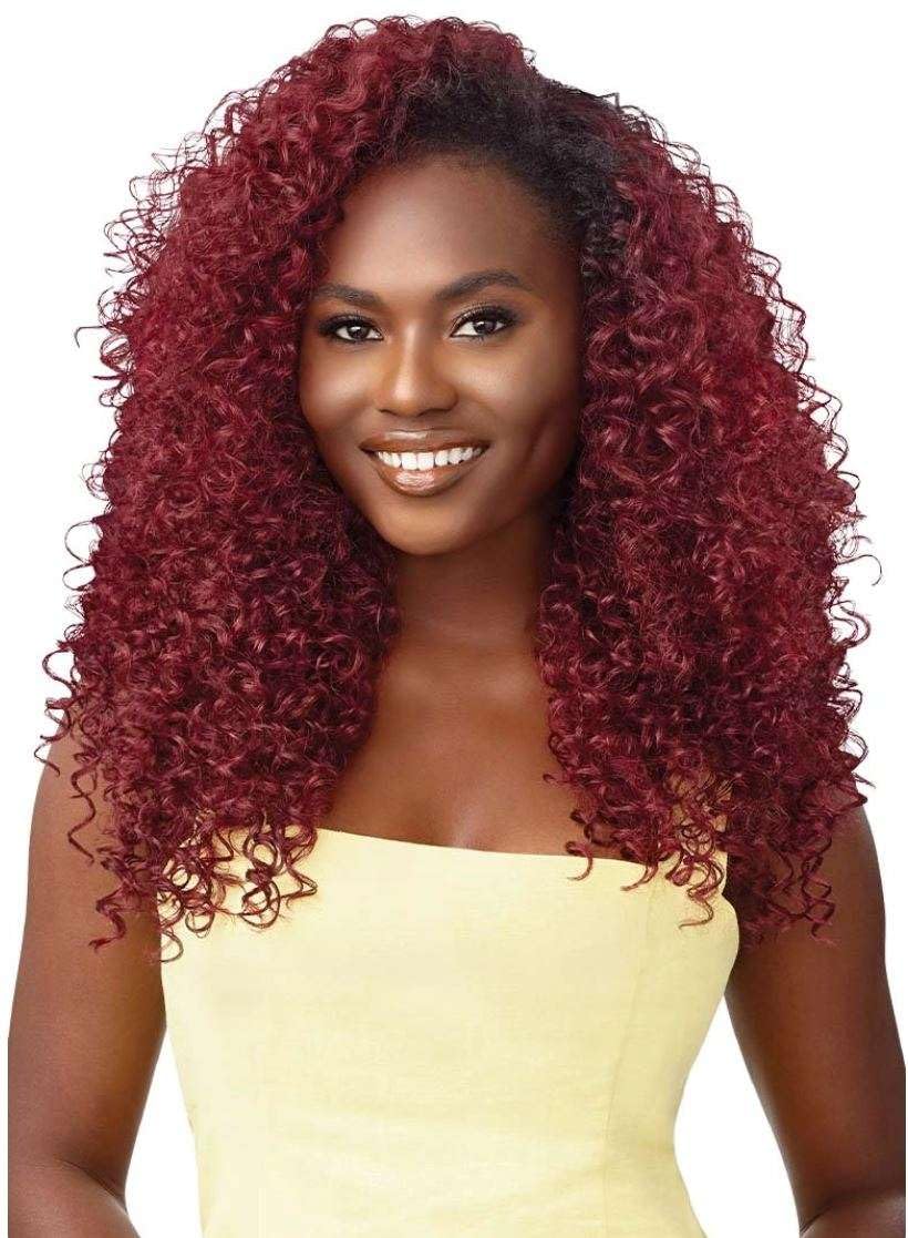 Converti-Cap Dominican Bounce front view reveals natural hairline and versatile styling options.