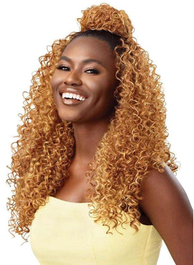 Converti-Cap Dominican Bounce hairline detail shows natural transition at the crown.