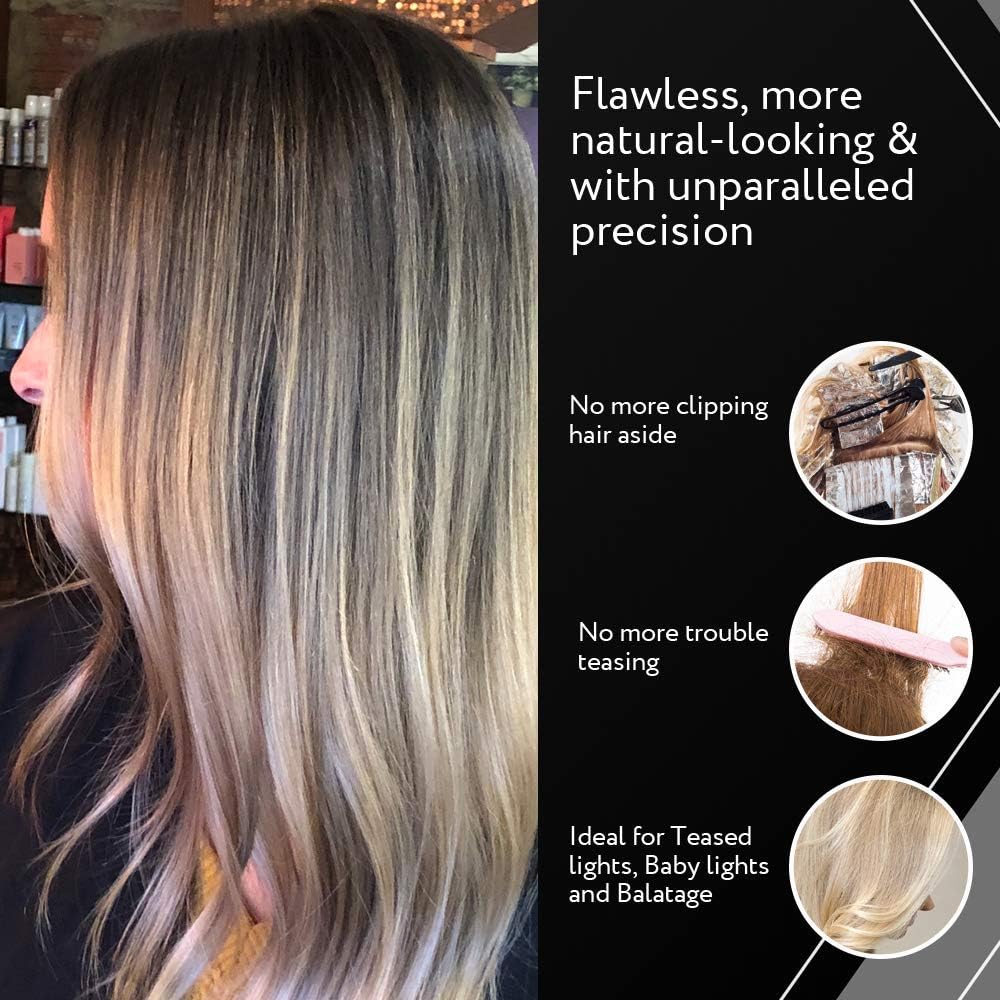 Cooboard pink highlight board designed for easy-to-use balayage