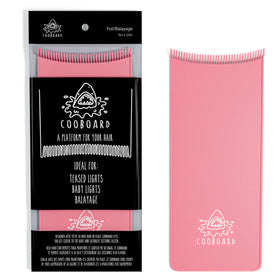 Cooboard teeth-balayage paddle holds hair for precise color placement