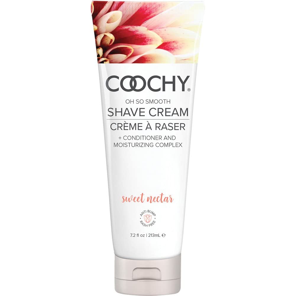 Coochy Shave Cream bikini area softening for a smoother shave