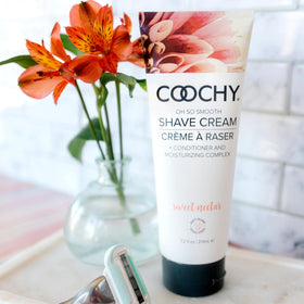 Coochy Shave Cream legs smooth shave with hydrating formula