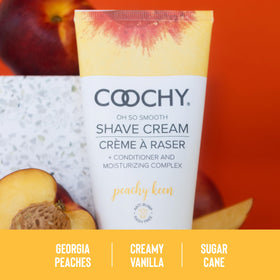 Travel-ready Coochy Shave Cream for hydration on the go