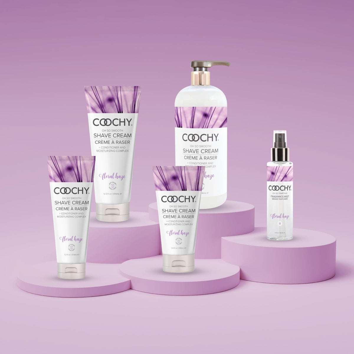 Coochy Shave Cream travel pack for on-the-go grooming