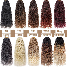 COOKOO color options include nine shades for versatile styling