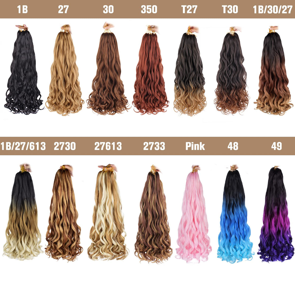 COOKOO color-variety options enhance bold braid color customization.