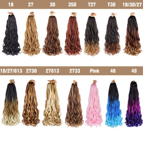 COOKOO color-variety options enhance bold braid color customization.