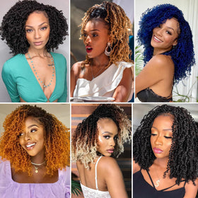 COOKOO versatile length and color options fit daily looks and special occasions