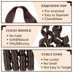 COOKOO French Curl ends detail highlights curled tail for definition
