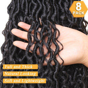 COOKOO Locs include a crochet needle for convenient installation