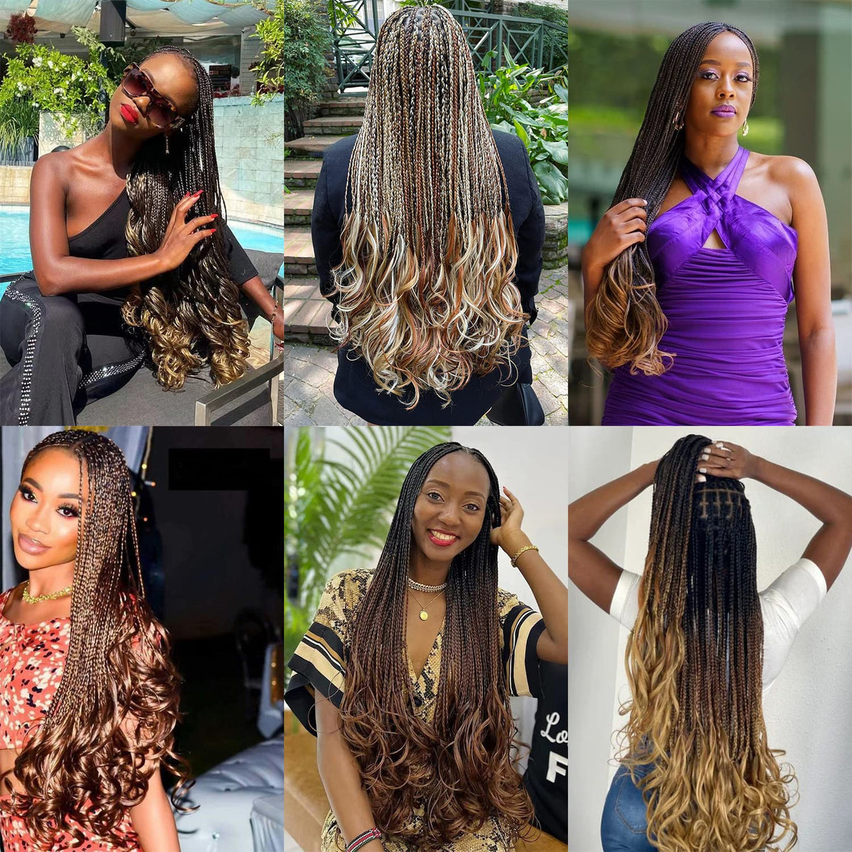 COOKOO knotless braids-ready hair suitable for modern protective styles.