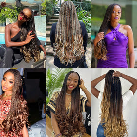 COOKOO knotless braids-ready hair suitable for modern protective styles.