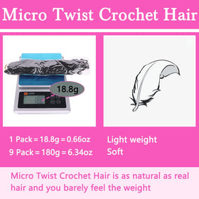 COOKOO micro twist in hand shows compact 6-inch length and pre-looped design.