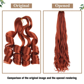 COOKOO pre-stretched curly braiding hair enables faster, tidier installs.