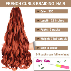 COOKOO premium bouncy braids 75g pack for quick, voluminous protective styles.