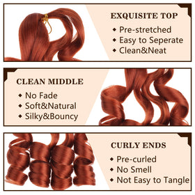 COOKOO soft-smooth braiding hair extension for comfortable, easy wear.