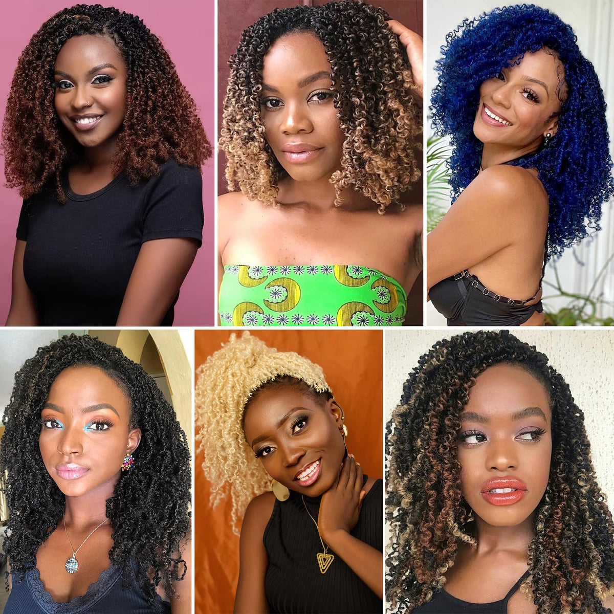 COOKOO Versatile styling from direct wear to faux locs.