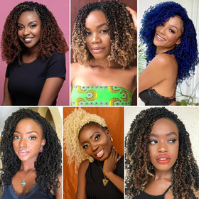 COOKOO Versatile styling from direct wear to faux locs.