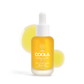 COOLA Firming Face Oil SPF 30 bottle with lightweight hydration and protection