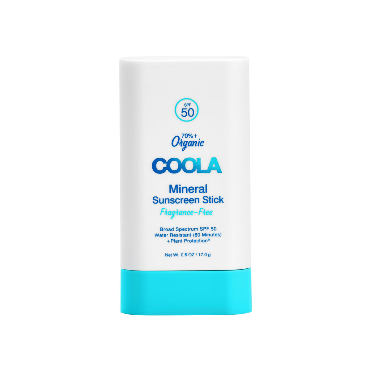 COOLA Organic Mineral Sunscreen Stick application for on the go protection