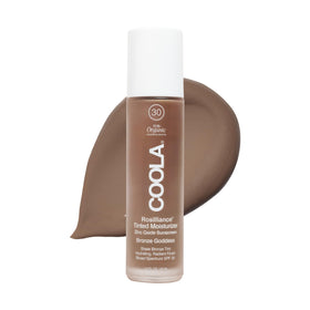 COOLA Rosilliance BB Cream bottle with SPF 30 and a glow-ready finish.