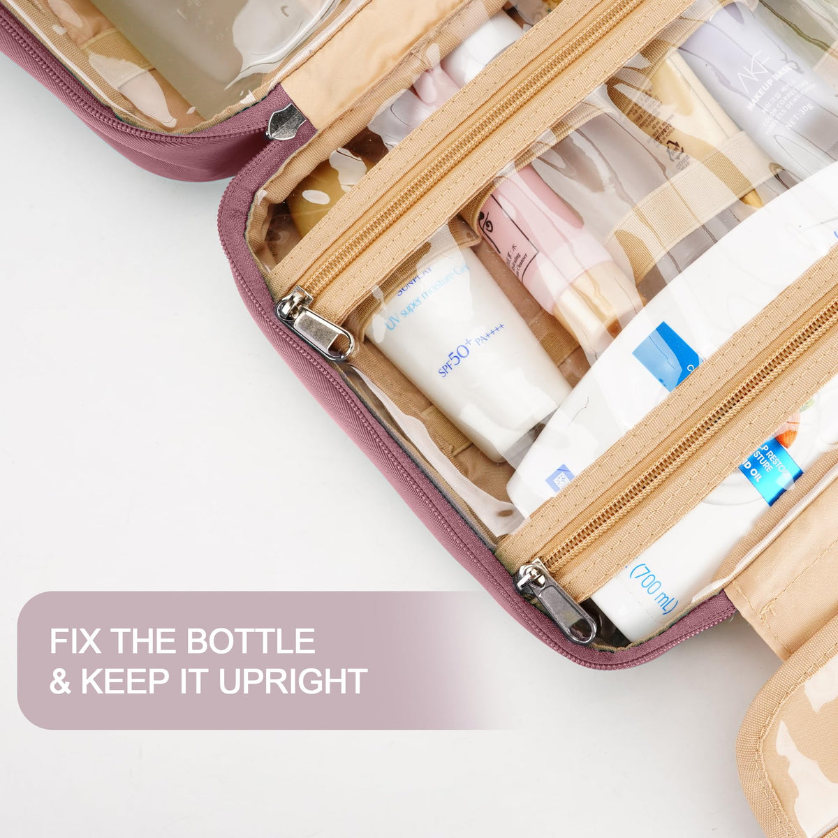 COOSKY detachable bottom pocket doubles as a compact bag for versatility.