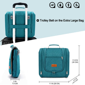 COOSKY durable zippers and hardware support frequent travel and payload
