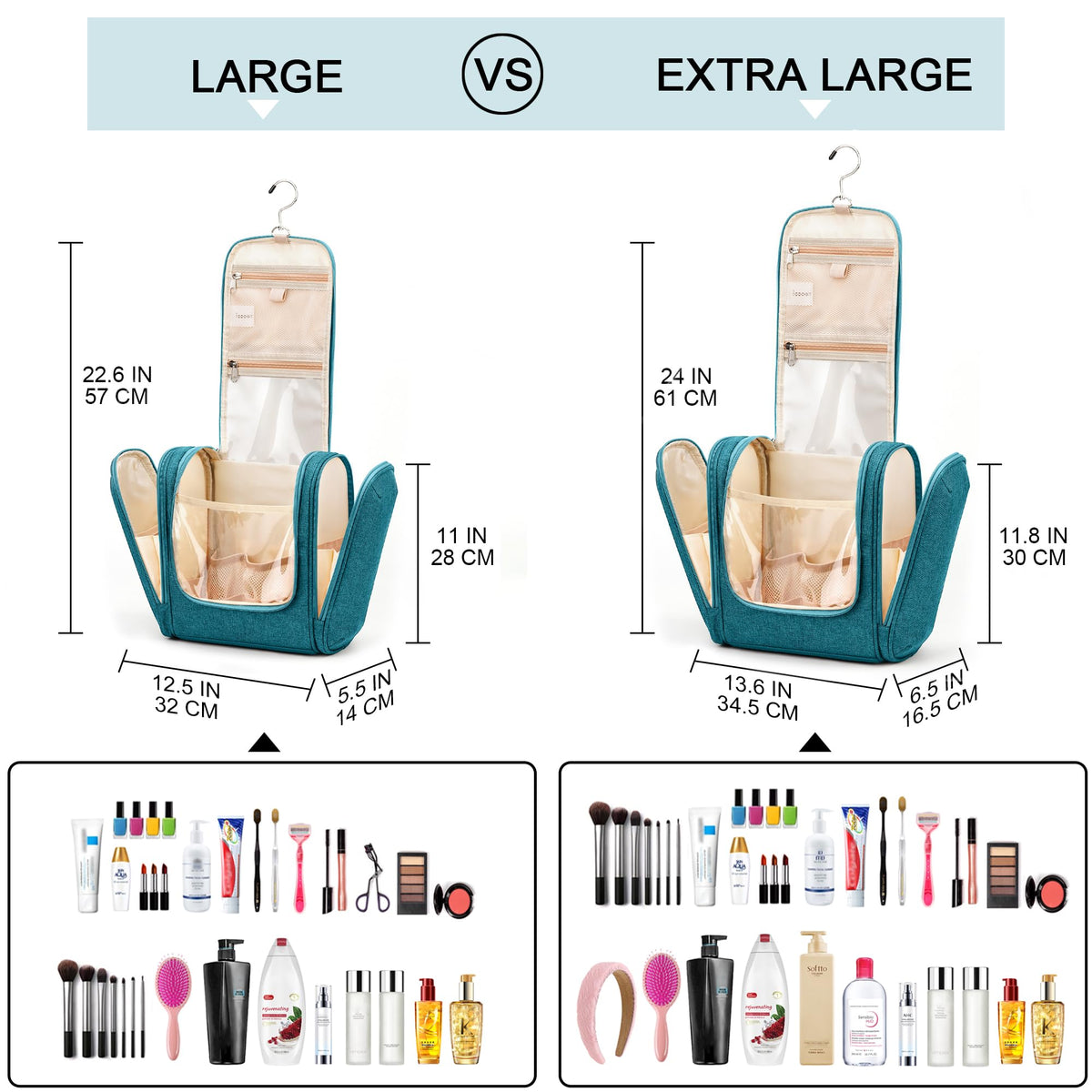 COOSKY multi-use bag suits gym, business trips, or home organization