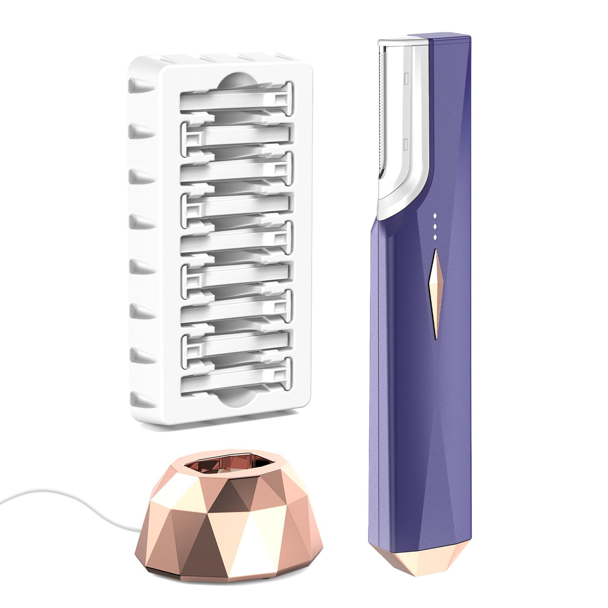 COPCOP Sonic Dermaplane Razor offers a gentle at-home grooming option.