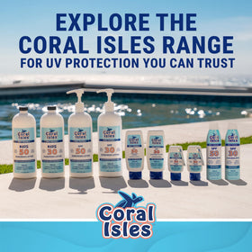 Coral Isles Sunscreen reef-safe ingredients list without oxybenzone or octinoxate
