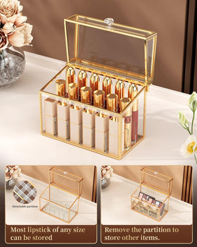 CoralHouse dust cover shields cosmetics from dust while keeping your area tidy