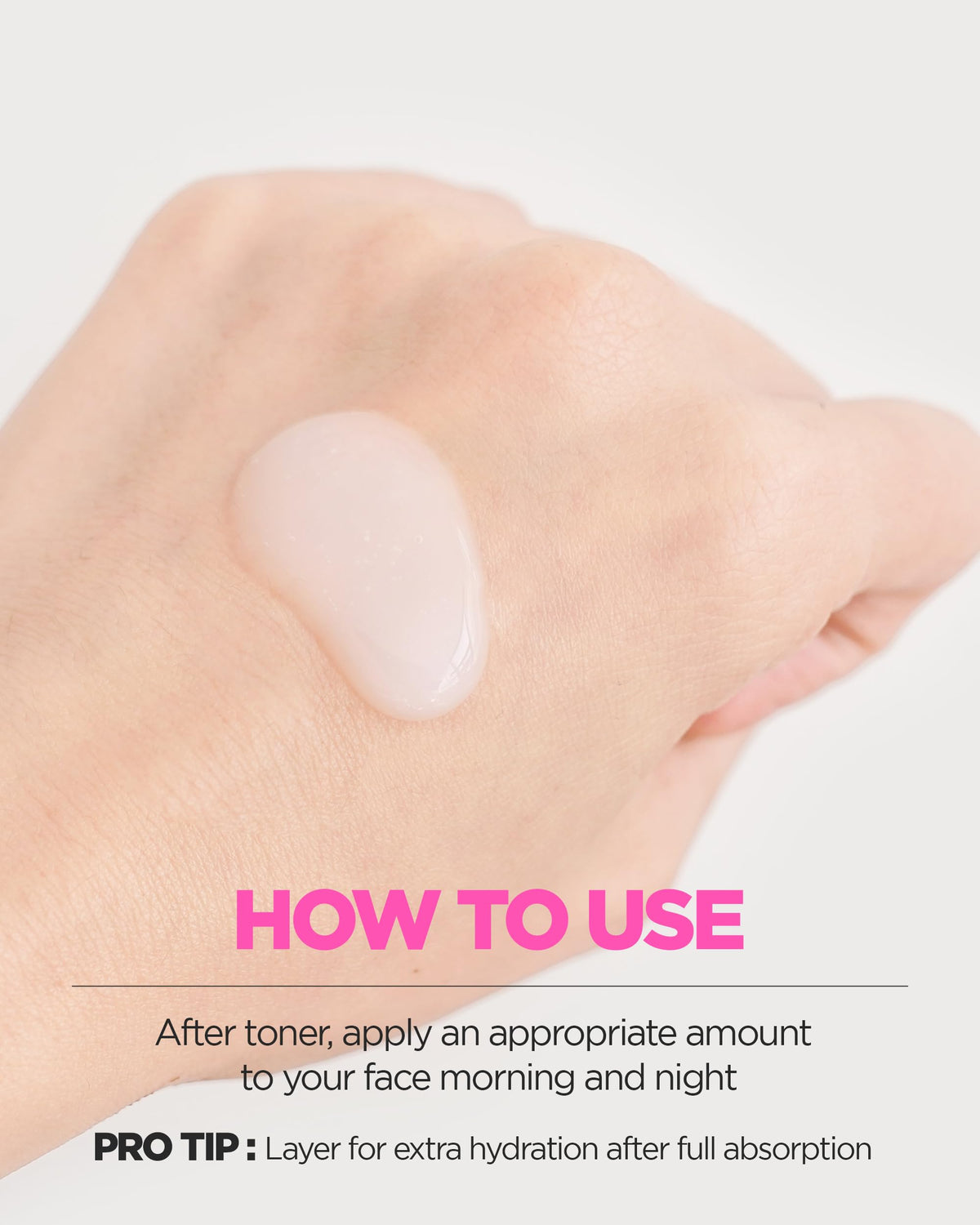 CORÉANA AMPLE:N anti-aging hydration focus helps restore dry skin texture.