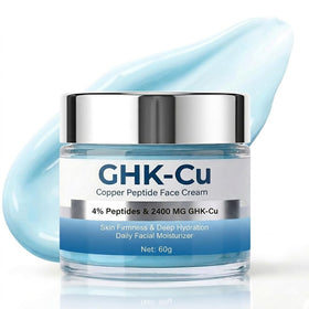 Coregnosis GHK-Cu Cream bottle shows a lightweight, fast-absorbing moisturizer for daily hydration.